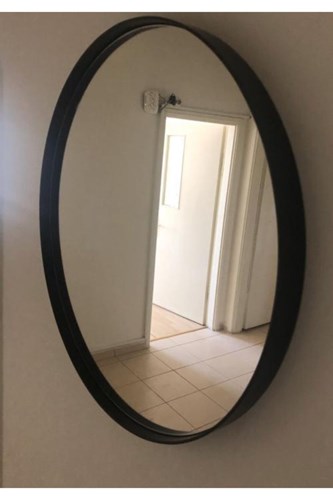  Asu 60 Cm Siyah Yuvarlak Ayna - OTTOASU60 görseli, Picture 3