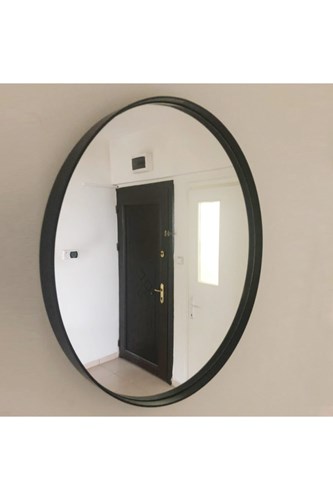 Ahu 60 Cm Siyah Yuvarlak Ayna - OTTO.AHU.60 görseli, Picture 2